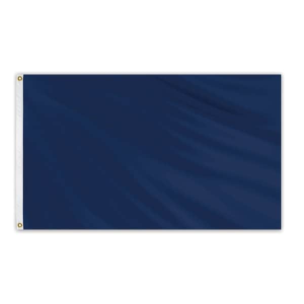 Solid Color Outdoor Nylon Flag 3' x 5' - OG Blue